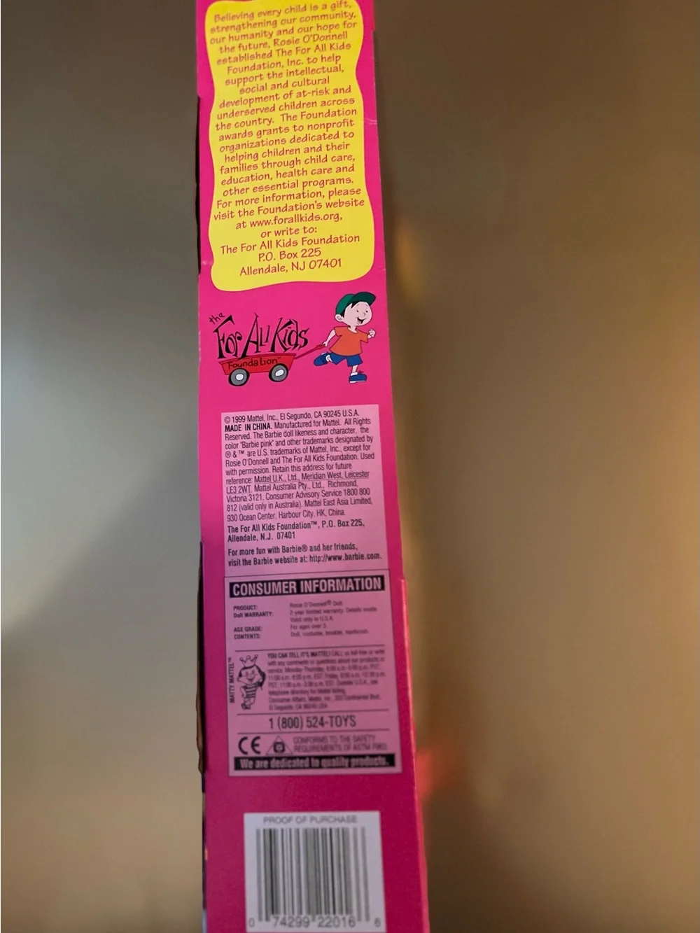 Mattel vintage 1999